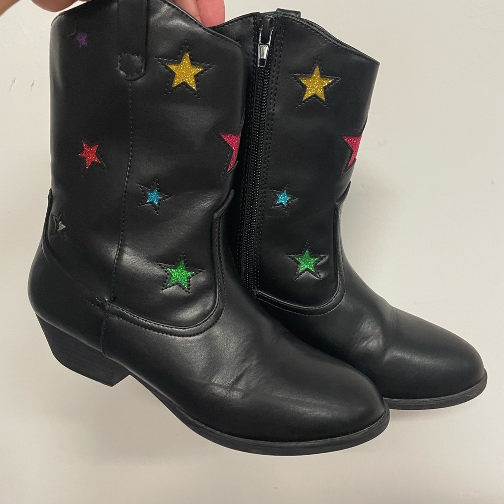 MIA Kids Black Star Boots